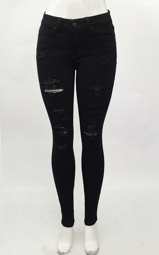 BLACK DISTRESSED-WSP/7.00-PKG/12-SIZE/3.5.7x2.9x2.11x2.13x2.15.17